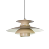 ETH Retro Scandinavisch hanglamp Potenza crème zand