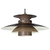 ETH Retro Scandinavisch hanglamp Potenza taupe