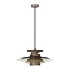 ETH Retro Scandinavisch hanglamp Potenza taupe