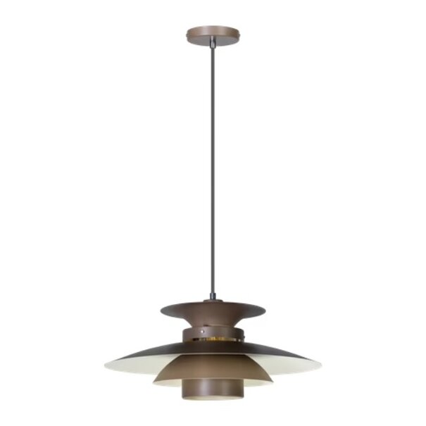 ETH Retro Scandinavisch hanglamp Potenza taupe
