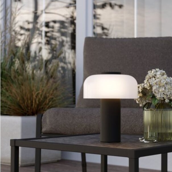 Stars of Light Moderne tafellamp Ponente 1-lichts zwart opaal