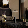 Stars of Lights Moderne tafellamp Piccola 1-lichts zwart oplaadbaar