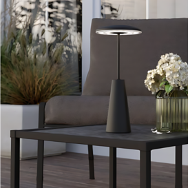 Tafellamp Piccola zwart 1-lichts