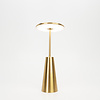 Stars of Lights Moderne tafellamp Piccola 1-lichts mat goud oplaadbaar