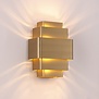 Moderne Design wandlamp Layers 3-lichts goud