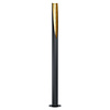 Stars of Lights Moderne vloerlamp Prebone zwart goud 1-lichts