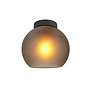 Moderne Industriële plafondlamp Arangona 1-lichts zwart