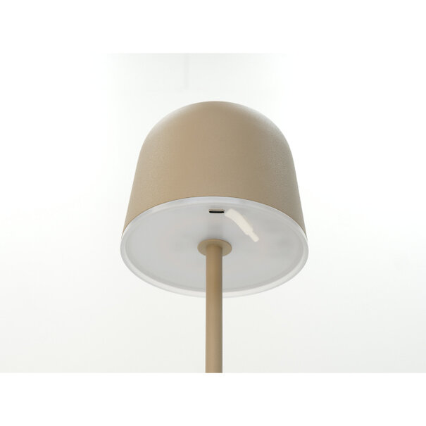 Stars of Light Moderne tafellamp Mannera 1-lichts zand oplaadbaar