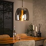Moderne hanglamp Dash 1-lichts smoke glas