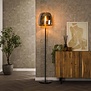 Moderne vloerlamp Dash 1-lichts smoke glas