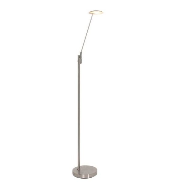 Steinhauer Moderne leeslamp Daphne staal