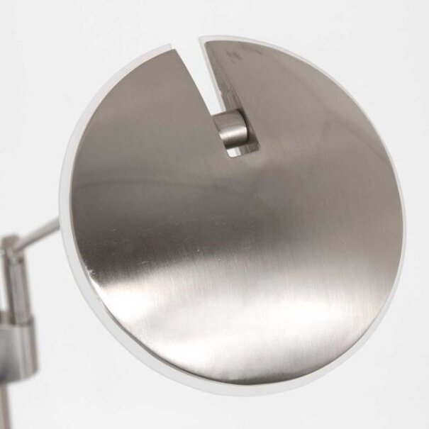 Steinhauer Moderne leeslamp Daphne staal