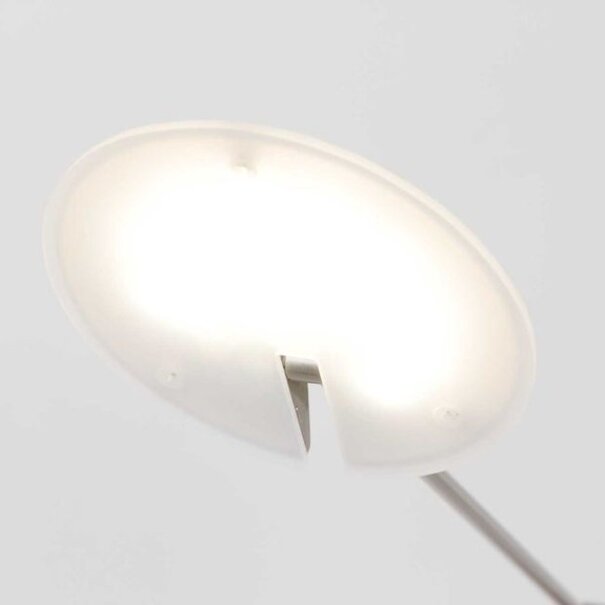 Steinhauer Moderne leeslamp Daphne staal