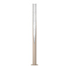 Stars of Lights Moderne vloerlamp Prebone 1-lichts zand zilver
