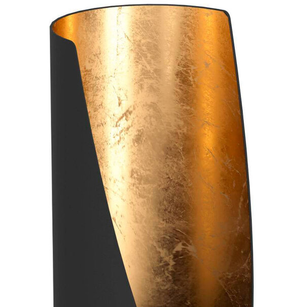 Stars of Light Moderne Industriële tafellamp Prebone 1-lichts zwart goud