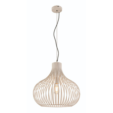 Freelight Modern Scandinavisch hanglamp Aglio Ø48cm crème