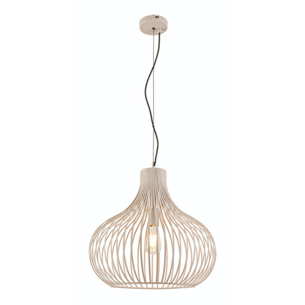Freelight Modern Scandinavisch hanglamp Aglio Ø48cm crème