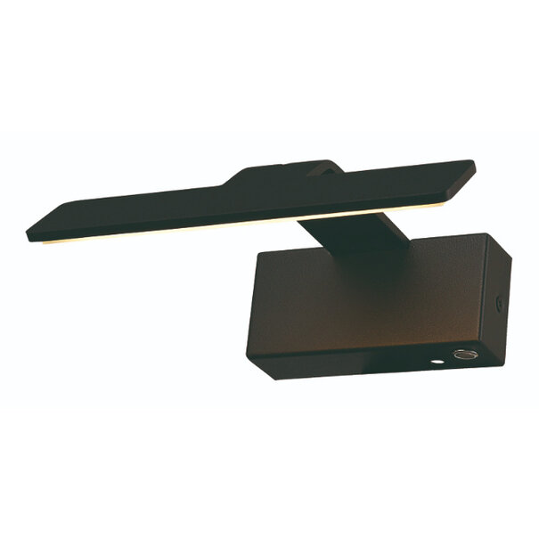 Freelight Moderne wandlamp Dali 1-lichts zwart 20 cm