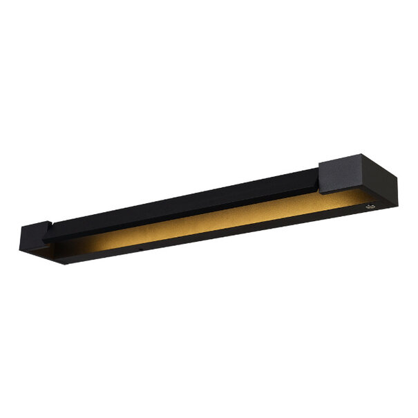 Freelight Industriële wandlamp Parete 1-lichts zwart 60cm