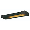 Freelight Industriële wandlamp Parete 1-lichts zwart 40 cm
