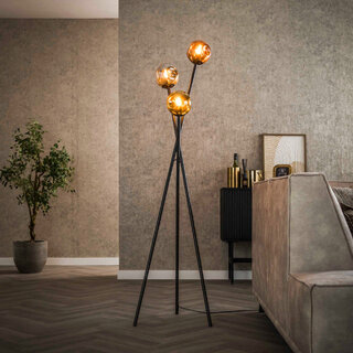 Vloerlamp Miro 3-lichts drie poots