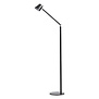 Moderne Industriële vloerlamp Triëste 1-lichts zwart