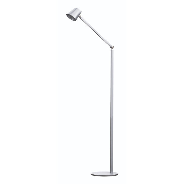 Freelight Moderne Industriële vloerlamp Triëste 1-lichts zilver