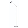 Moderne Industriële vloerlamp Triëste 1-lichts zilver