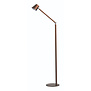 Moderne Industriële vloerlamp Triëste 1-lichts koper