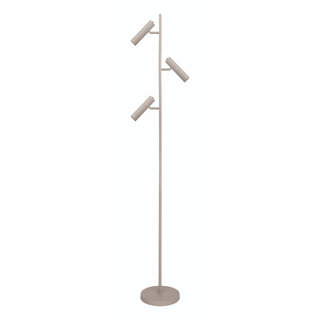 Vloerlamp Undici 3-lichts Crème