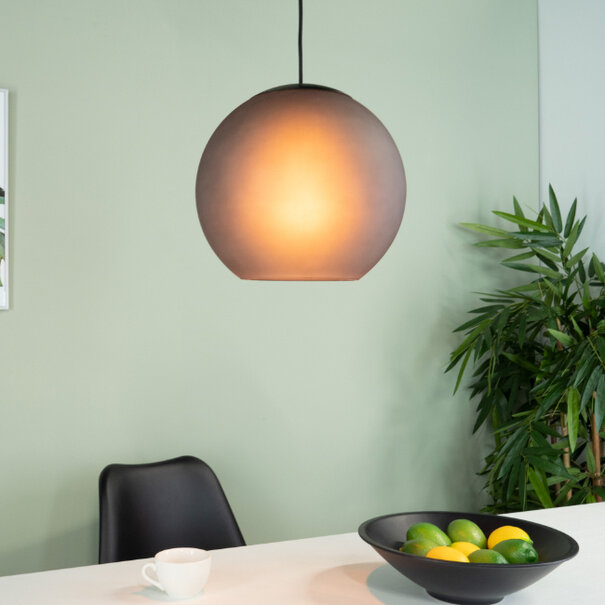 Stars of Lights moderne Industriële hanglamp Arangona 1-lichts zwart
