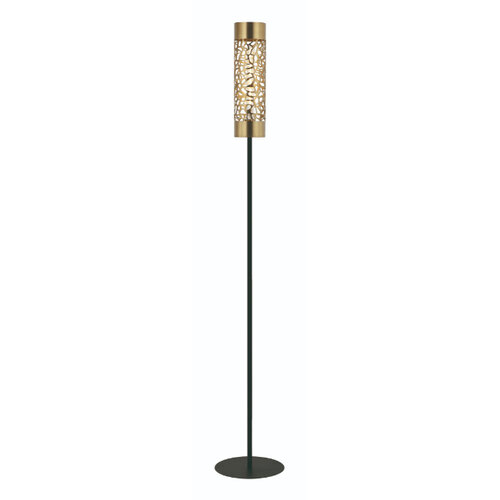 Moderne Hotel chique vloerlamp Giraffa 1-lichts goud