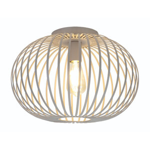 Freelight Moderne plafondlamp Aglio 1-lichts Ø40 cm crème