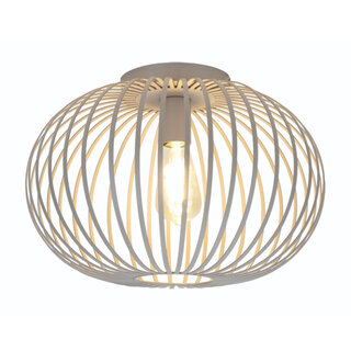 Plafondlamp Aglio 1-lichts crème 40 cm