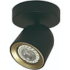Freelight Moderne opbouwspot Solare 1-lichts zwart