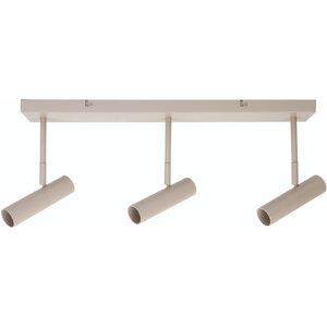 Freelight Modern Scandinavische opbouwspot Undici 3-lichts balk crème