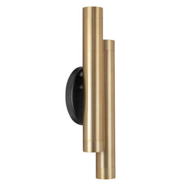 Wandlamp Trend 4-lichts zwart goud