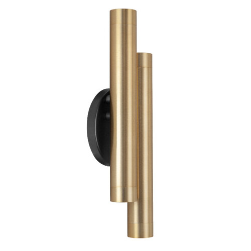 Moderne wandlamp Trend 4-Lichts zwart goud