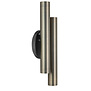 Moderne wandlamp Trend 4-Lichts zwart brons
