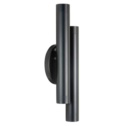 Moderne wandlamp Trend 4-lichts zwart