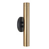 Highlight Moderne wandlamp Trend 2-lichts zwart goud