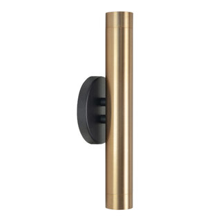 Wandlamp Trend 2-lichts zwart goud