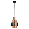Highlight Modern Industrieel hanglamp Marrone 1-lichts brons