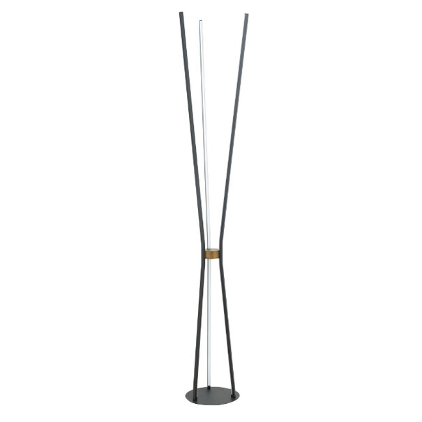 Highlight vloerlamp Modern vloerlamp Forli zwart