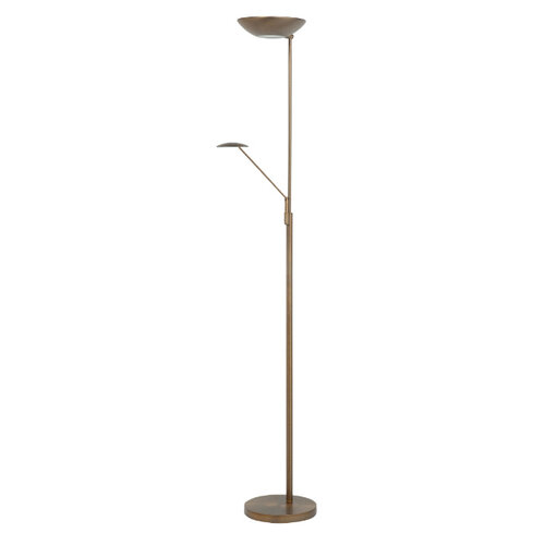 Modern Klassiek Uplighter ,et Leeslamp Bilbao brons