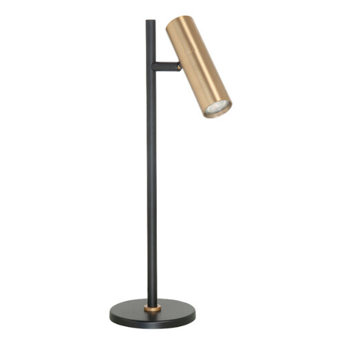 Trend Modern tafellamp Trend 1-lichts zwart goud