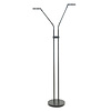 Highlight Modern Industrieel vloerlamp Parma 2-lichts zwart