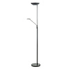 Highlight Modern Functioneel Uplighter met Leeslamp Bilbao zwart
