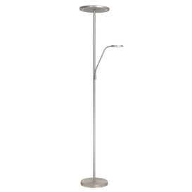 Uplighter Alicante 1-lichts zilver