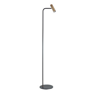 Vloerlamp Trend 1 lichts brons